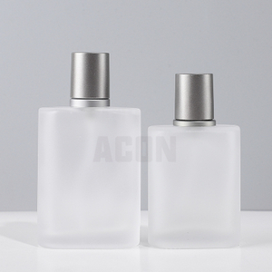 AC018 Popular 30ml 50ml Frosted Glass Perfume Bottle with Pump Spray Cap ODM OEM Decorations