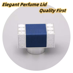 AC-C010 Stylish Luxury Heavy Perfume Cap Leather Cap Personalized Color Lid Crimp FEA15